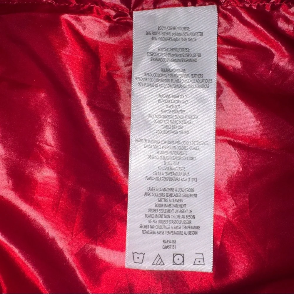 🧥 Tommy Hilfiger Sport Quilted Puffer Vest – Women’s XL – Red - Picture 6 of 8